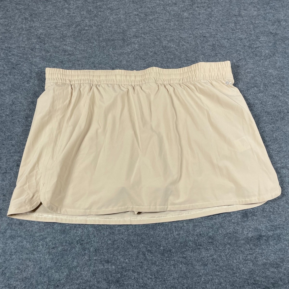 Womens Skort Dsg Tennis Skirt DSG Skirt Womens 1X Beige Stride
