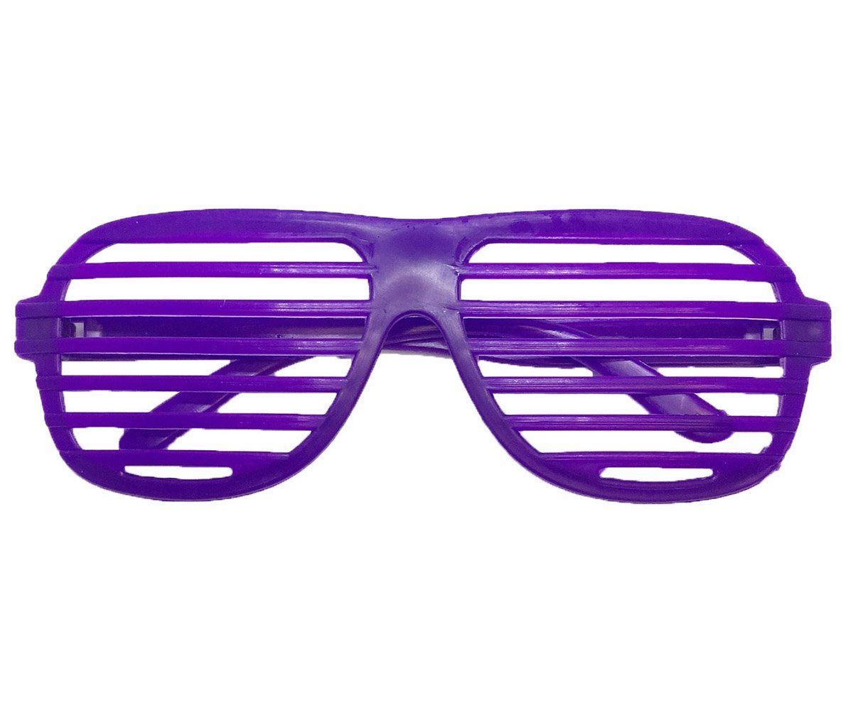 Retro 80s Shutter Shade Sunglasses