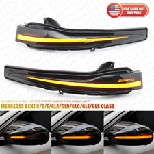 Mercedes C/S/E/GLA/GLC W205 W222 X253 W167 Mirror Sequential Turn Signal Light