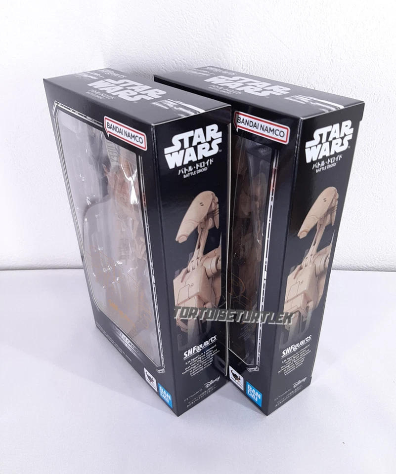 S.H.Figuarts Battle Droid Juego de 2 piezas Star Wars Episodio I La Amenaza Fantasma Bandai Foto 3 de 4