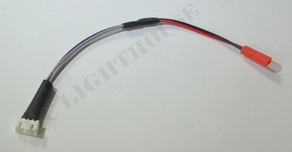 JST-XH 3S LipoBalance Tab Plug to JST Female Plug Adaptor for RC LED Lights - Image 2 of 4
