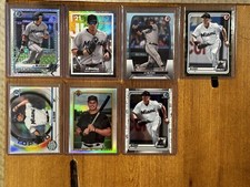 JJ Bleday 2020 Bowman Chrome Rookie Card Lot w/ #d Miami Marlins (7)