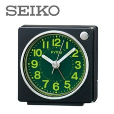 SEIKO PYXIS Alarm Clock Metallic Black Light Condensing Lens JDM Model