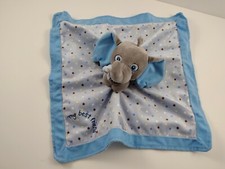 Garanimals Blue My Best Friend Elephant Stars Security Blanket Walmart