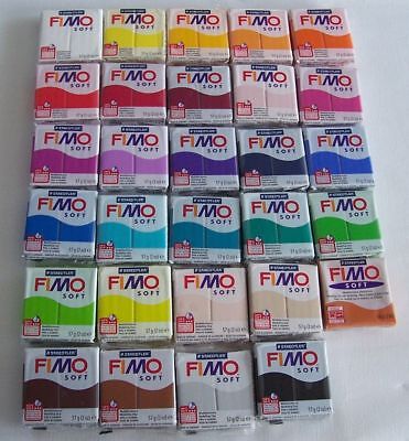 3,42€//100g Fimo Soft 22 himbeere ofenhärtende Modelliermasse 57g