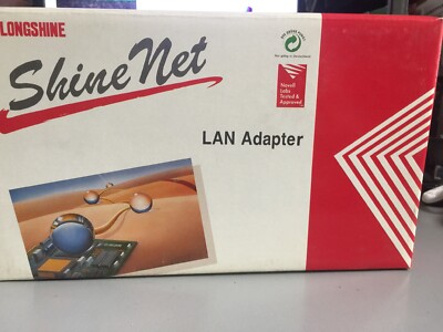 LCS-8634LTB/ LCS-8634L, Longshine 16-bit ISA RJ45 & BNC 10Mbps  Network Card New