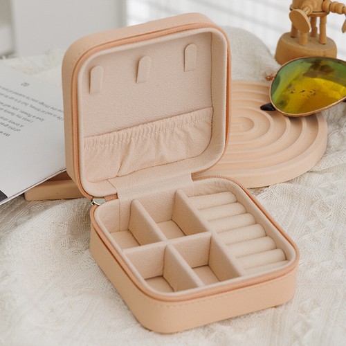 Portable Jewellery Box Organizer Travel Boxes Jewelry Ornaments Packaging Case - Picture 26 of 37