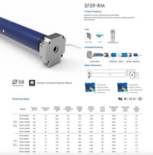 #1 Awning Replacement Motor Remote Control and Hand Crank 100Nm 18FT-30FT ALPINA