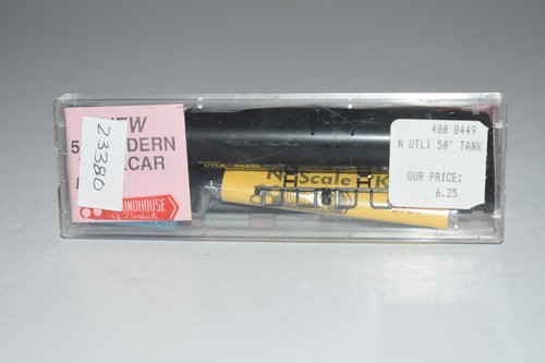 Kit coche cisterna escala N Roundhouse 8449 UTLX 50' 68432 C49552 | Zustand: Used