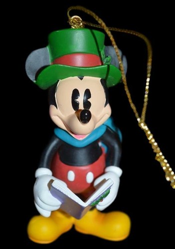2006 DISNEY MICKEY & FRIENDS 6 PIECE CHRISTMAS CAROLERS STORYBOOK ORNAMENT SET - Bild 9 von 12
