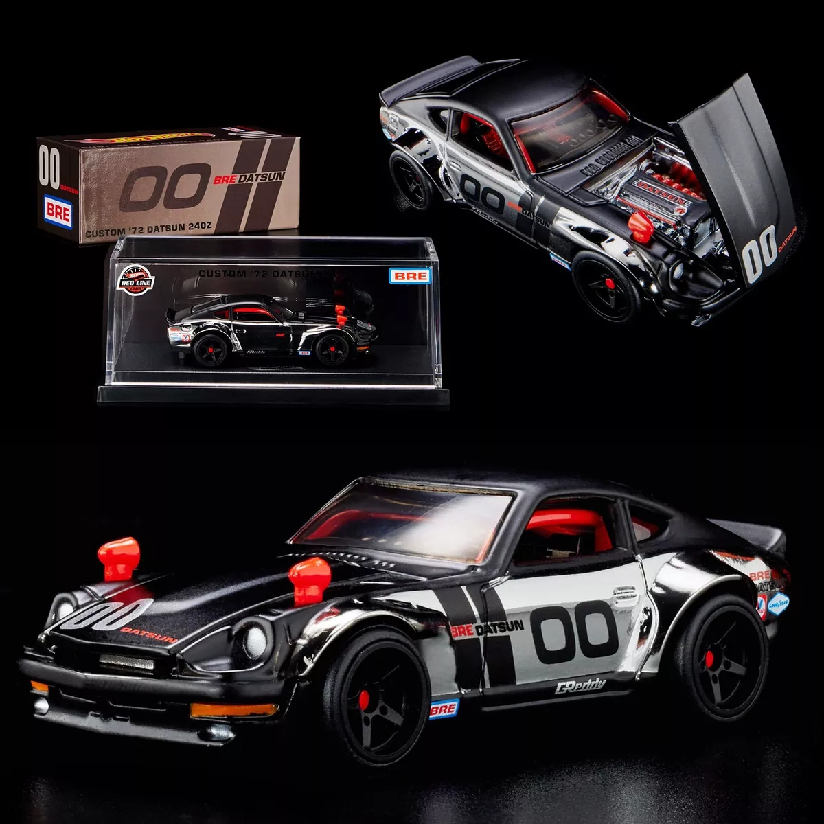 Hot Wheels RLC 2023 Exclusive Custom '72 Datsun 240Z Brock Racing