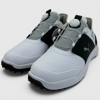 Puma IGNITE ELEVATE Disc Men's Size 10 White Golf Shoes NIB