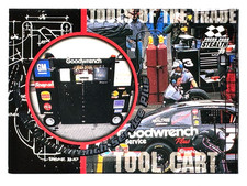 HOF'er DALE EARNHARDT SR 1999 Press Pass Stealth TOOLS OF THE TRADE Card #53