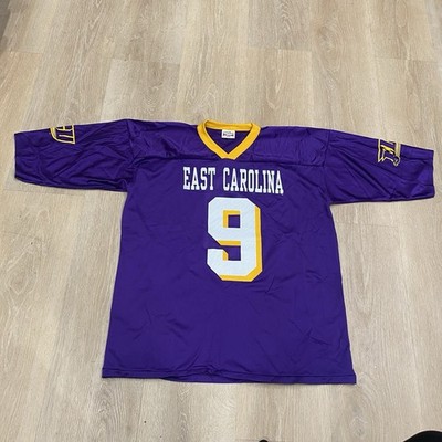 VTG East Carolina Football Jersey Men s Size Large Purple #9 Izaw David Garrard