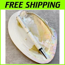 Handcrafted Mother of Pearl Luxury Ballpoint Pen with German Refill - Gift Boxed