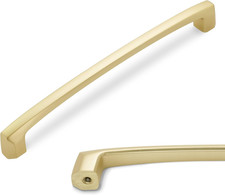 10 Pack 7.5 Inch 192Mm Brushed Brass Kitchen Cabinet Handles Cabinet Pulls Gold