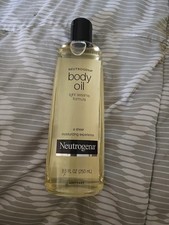 NEW Neutrogena Body Oil Light Sesame Formula Sheer Moisturizer Dry Skin 8.5 Oz