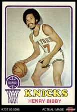 1973 Topps #48 Henry Bibby Knicks RC UCLA 6 - EX/MT