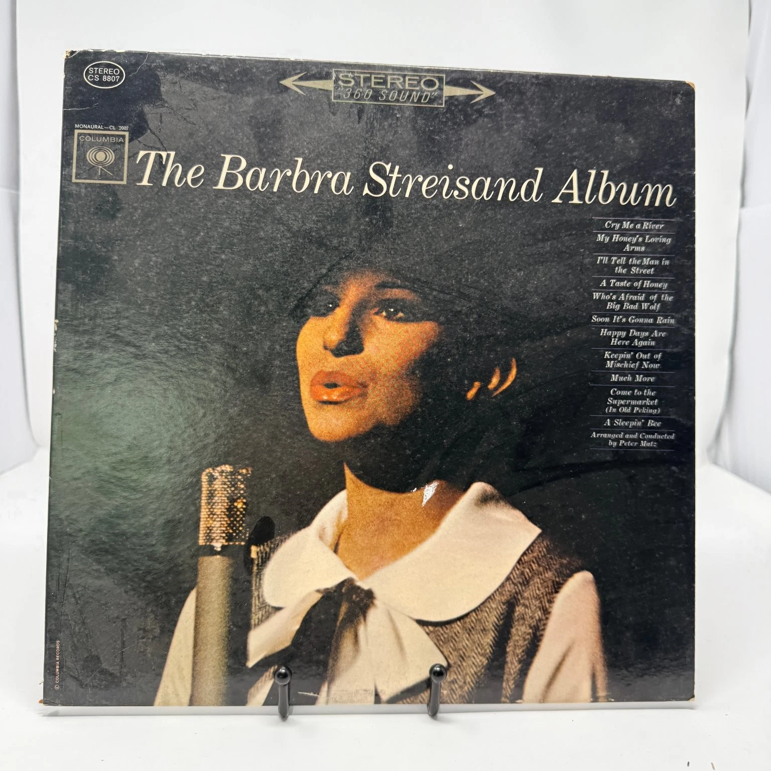 Barbra Streisand – The Barbra Streisand Album LP 1963 Columbia Pop Vocal 33 RPM