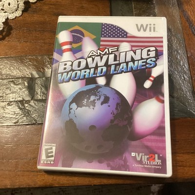 AMF Bowling World Lanes Nintendo Wii Manual Included NTSC-U/C E 2008