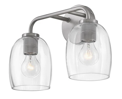 Lark 85012 Percy 2 Light 15"W Bathroom Vanity Light - Picture 9 of 13