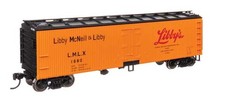 Walthers Mainline 910-41316 HO Scale 40' Wood Reefer RTR Libby 1680
