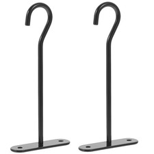 2 Sets Ceiling Planter Hooks Plants Hanging Basket Orchid Flower Pot