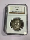 1953-P  Franklin Half Dollar NGC MS66