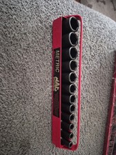 Mac Tools Smmip126tr 14 Drive Metric Semi Deep Impact Socket Set - 6-pt Usa
