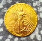 1907 $20 Saint-Gaudens Double Eagle Gold 0.900 Business Strike P KM#130