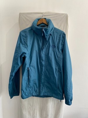 THE NORTH FACE DRYVENT Regenjacke blau Full Zip mit verdeckter Kapuze Gr. S