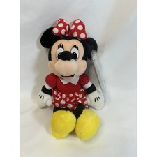 Minnie Mouse Bean Bag Plush With Tag