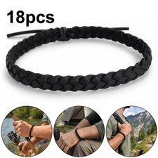 18pcs Durable Plastic Mosquito Repellent Bracelets for Hiking and Travel Use