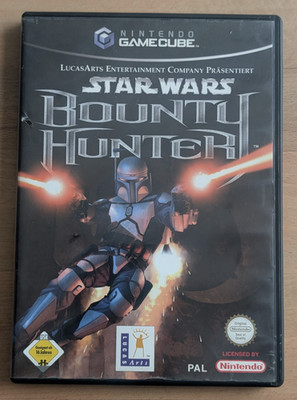 Star Wars Bounty Hunter Nintendo GameCube - Jango Fett Action Shooter LucasArts