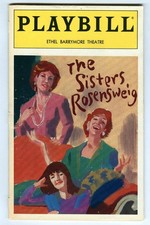 Vintage 1993 The SISTERS ROSENSWEIG Broadway PLAYBILL & Tickets! Madeline KAHN!