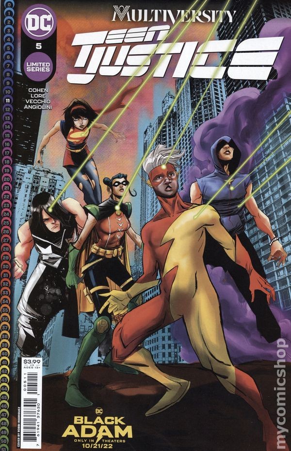 Multiversity Teen Justice #5A VF 2022 Stock Image