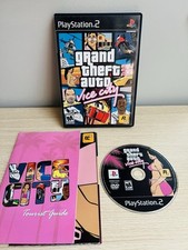 Grand Theft Auto: Vice City (Sony PlayStation 2 PS2, 2002) CIB Complete W/ Map