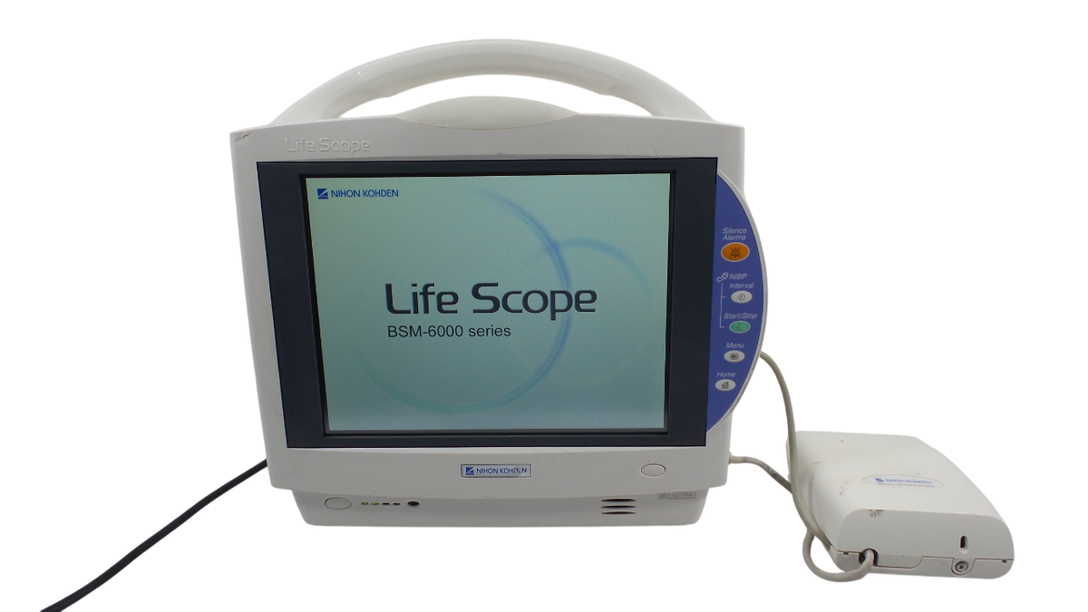 Nihon Kohden Lifescope MU-631RA Patient Monitor - Free Shipping | eBay