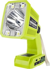 LED Flashlight for Ryobi 18v Battery 18W LED Work Light LED Battery Flood Light