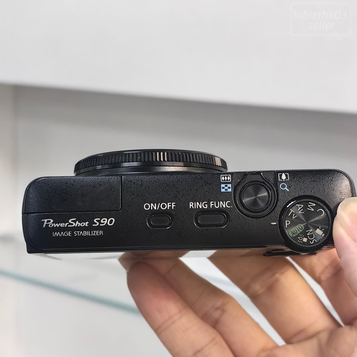 Canon PowerShot S90 10.0MP 3.8x Optical Zoom Compact Digital