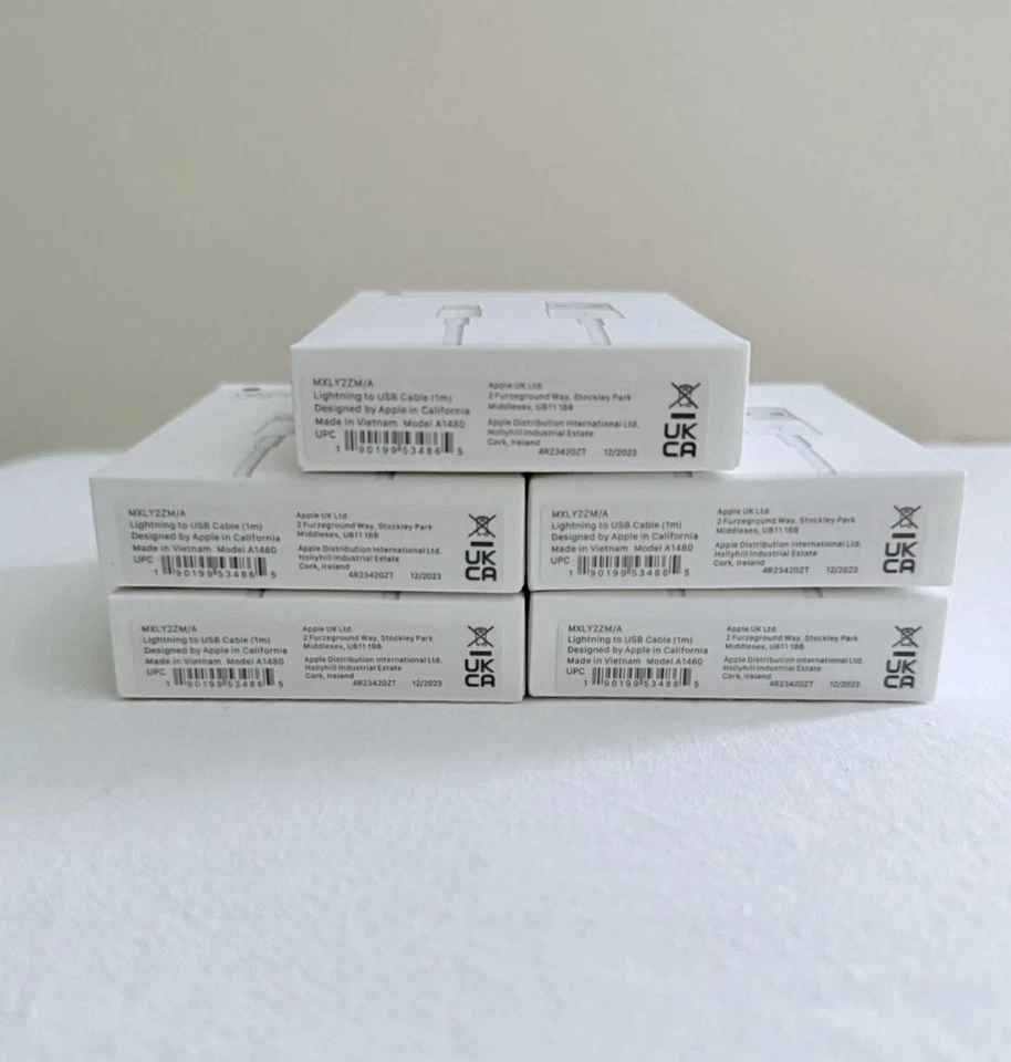 Cavo DATI ORIGINALE USB Per iPhone 7 8 X Xs 11 12 13 14 Pro cavetto Sync ipad - Immagine 3 di 3