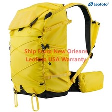Leofoto Travel  Photography Camera Backpack-35L-Yellow-Medium Insert