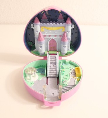 Polly Pocket - Bluebird Schloss - Starlight Castle - Vintage 1992 - Herz rosa