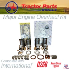 MAJOR ENGINE OVERHAUL KIT comp w INTERNATIONAL® D268 - 844S 845 884 885 895 4230