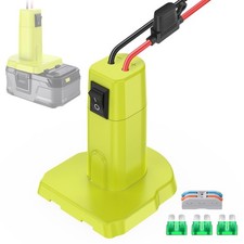 Power Wheel Adapter 18V Battery Conversion Kit Switch Fuses 12AWG Wire DIY RC Ca