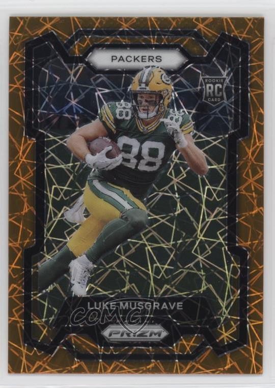 2023 Panini Prizm Rookies Lazer Prizm Luke Musgrave #337 00kr
