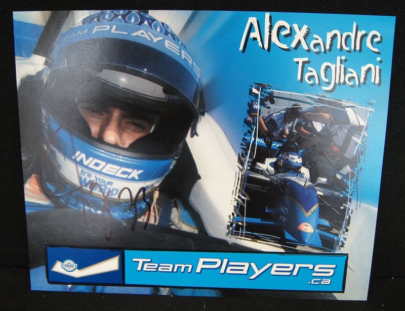 ALEXANDRE TAGLIANI Signed 8.5x11" Print PSA/DNA