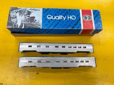 HO Scale Con-Cor Dome Passenger Car Silver body lot parts or repair