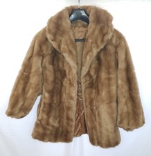 Skins By Taube (tissavel Of France) Beige Faux Fur Coat