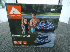 OZARK TRAIL 24 CAN CAMO FLOATING COOLER (new) ^